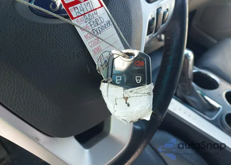 2014 Ford Explorer Xlt z USA, uszkodzony, nr VIN 1FM5K7D95EGA39050